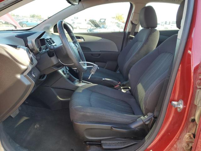 1G1JC5SH5D4152049 - 2013 CHEVROLET SONIC LT Қызыл фото 7