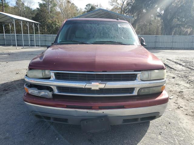 1GNEC13ZX2J274176 - 2002 CHEVROLET TAHOE C1500 BURGUNDY photo 5