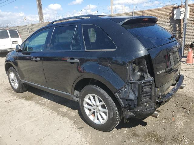 2FMDK3GC8DBB89655 - 2013 FORD EDGE SE BLACK photo 2