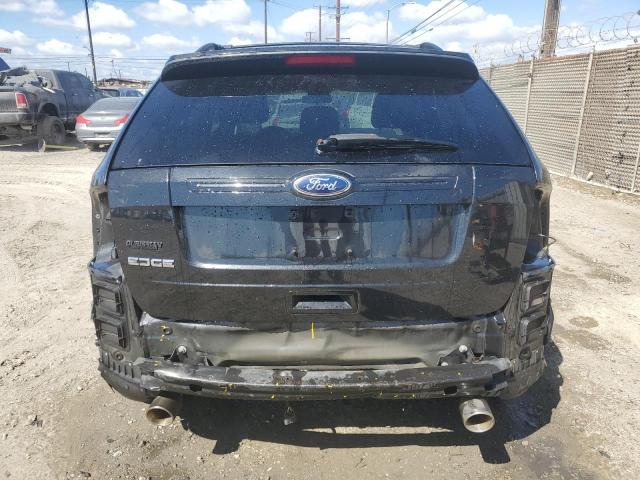 2FMDK3GC8DBB89655 - 2013 FORD EDGE SE BLACK photo 6