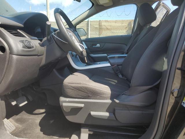 2FMDK3GC8DBB89655 - 2013 FORD EDGE SE BLACK photo 7