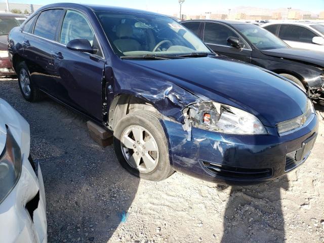 2G1WT58K281286186 - 2008 CHEVROLET IMPALA LT BLUE photo 4