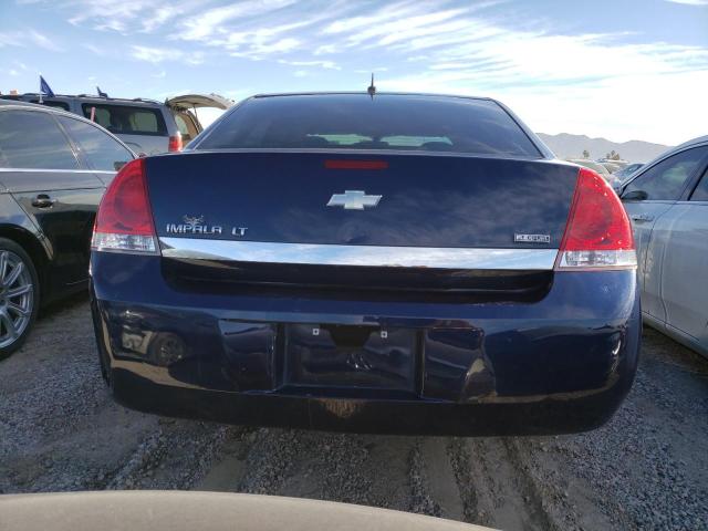 2G1WT58K281286186 - 2008 CHEVROLET IMPALA LT BLUE photo 6