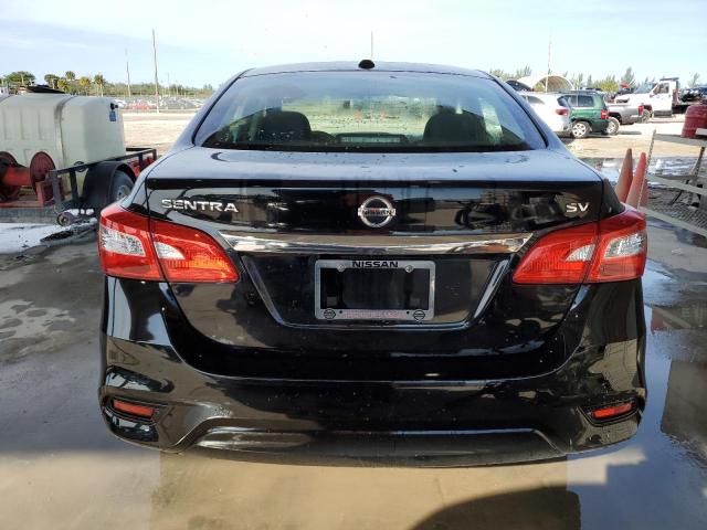 3N1AB7AP2KY253612 - 2019 NISSAN SENTRA S BLACK photo 6