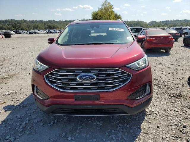 2FMPK4J93KBB86627 - 2019 FORD EDGE SEL MAROON photo 5