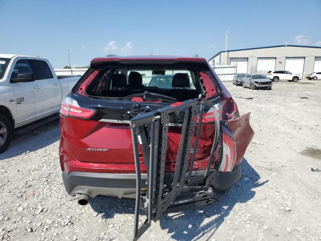 2FMPK4J93KBB86627 - 2019 FORD EDGE SEL MAROON photo 6