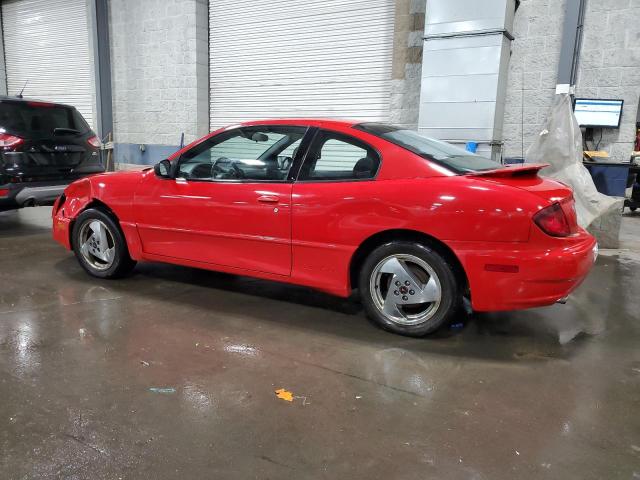 3G2JB12F85S145314 - 2005 PONTIAC SUNFIRE RED photo 2