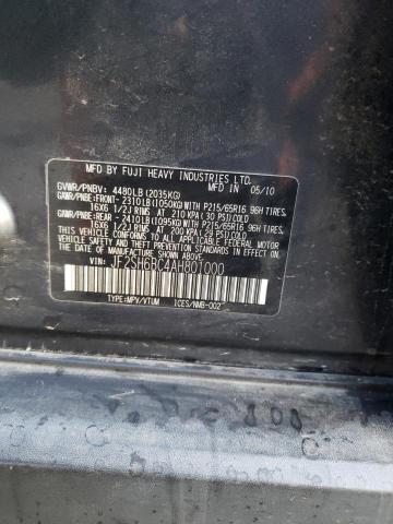 JF2SH6BC4AH801000 - 2010 SUBARU FORESTER XS Boz foto 13