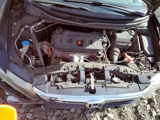 2HGFB2F53CH599268 - 2012 HONDA CIVIC LX BLACK photo 11