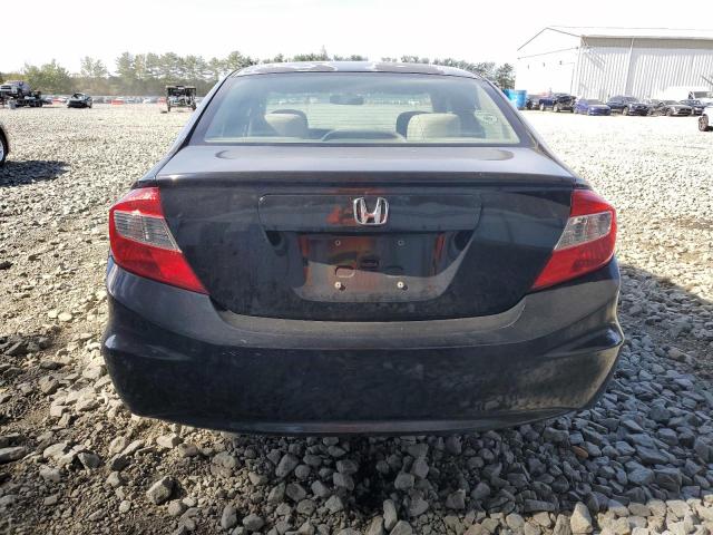 2HGFB2F53CH599268 - 2012 HONDA CIVIC LX BLACK photo 6