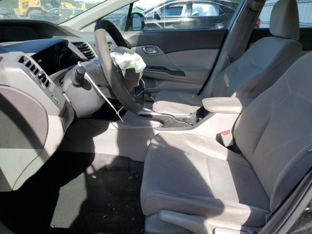 2HGFB2F53CH599268 - 2012 HONDA CIVIC LX BLACK photo 7