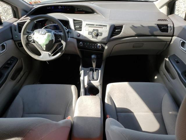 2HGFB2F53CH599268 - 2012 HONDA CIVIC LX BLACK photo 8