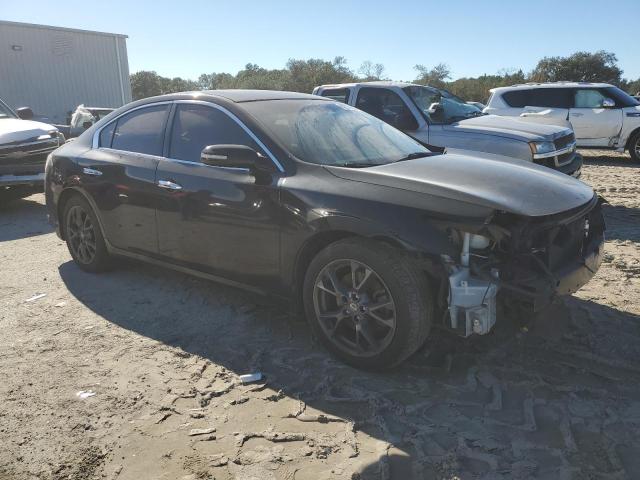 1N4AA5AP2CC849212 - 2012 NISSAN MAXIMA S BLACK photo 4