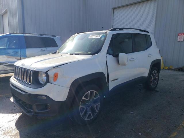 ZACCJBBT9GPD08124 - 2016 JEEP RENEGADE LATITUDE WHITE photo 1