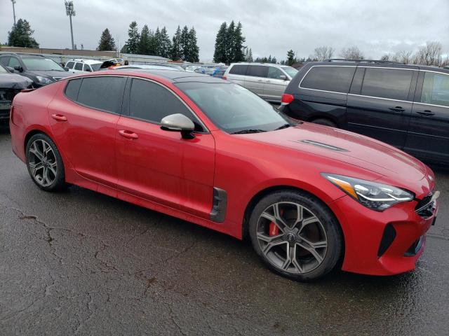 KNAE55LC5J6016894 - 2018 KIA STINGER GT2 RED photo 4