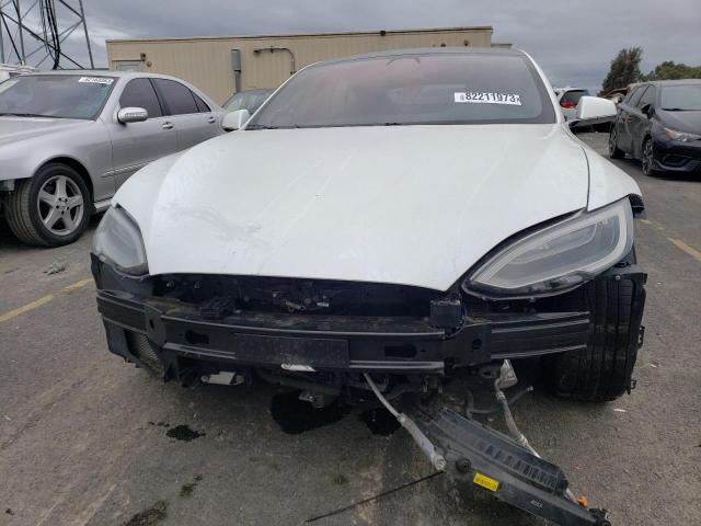 5YJSA1E22HF198681 - 2017 TESLA MODEL S Սպիտակ լուսանկար 5
