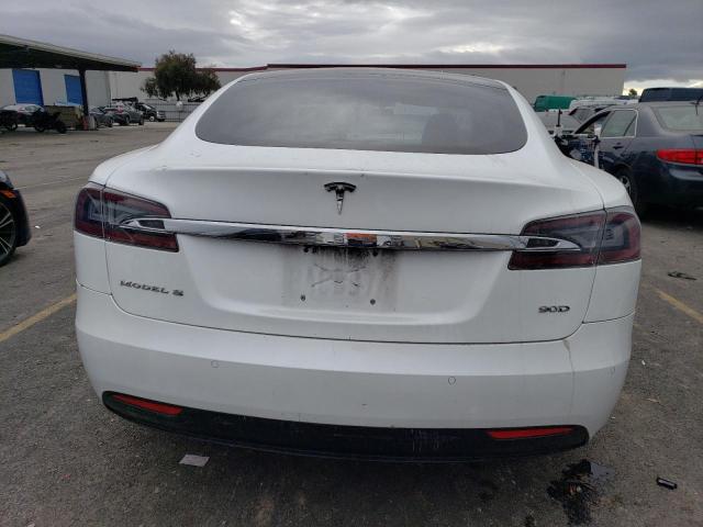 5YJSA1E22HF198681 - 2017 TESLA MODEL S Սպիտակ լուսանկար 6