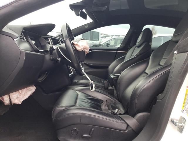 5YJSA1E22HF198681 - 2017 TESLA MODEL S Սպիտակ լուսանկար 7