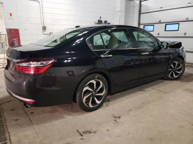 1HGCR2F89GA243792 - 2016 HONDA ACCORD EXL BLACK photo 3