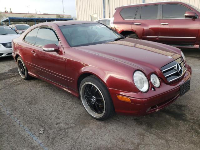 WDBLJ70G92T099742 - 2002 MERCEDES-BENZ CLK 430 BURGUNDY photo 4