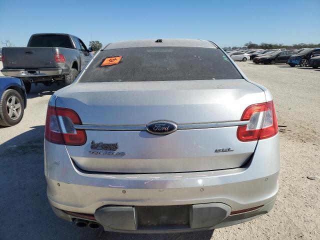 1FAHP2EW6AG161104 - 2010 FORD TAURUS SEL SILVER photo 6