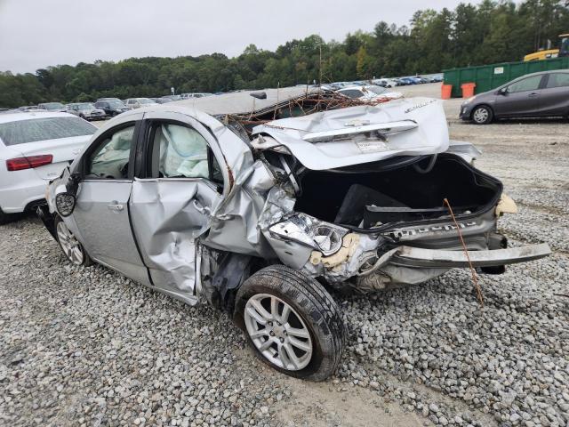 1G1JC5SH9C4135348 - 2012 CHEVROLET SONIC LT SILVER photo 2