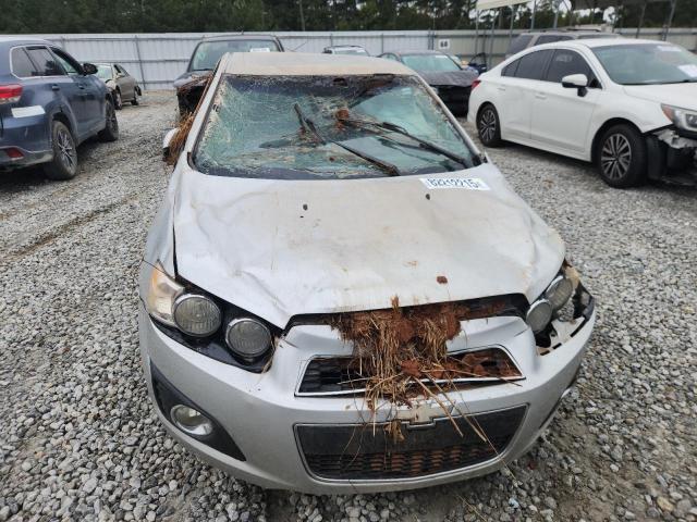 1G1JC5SH9C4135348 - 2012 CHEVROLET SONIC LT SILVER photo 5