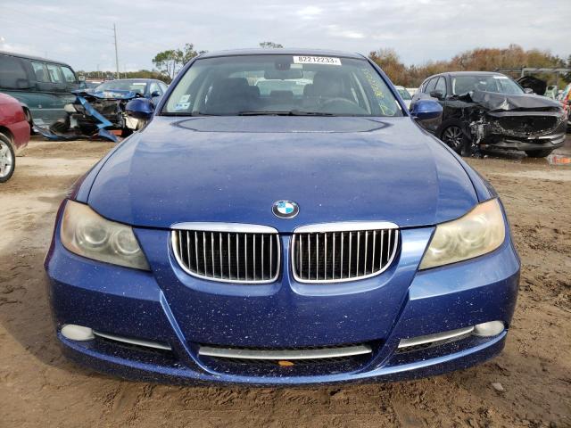 WBAVB73548VH25356 - 2008 BMW 335 I BLUE photo 5