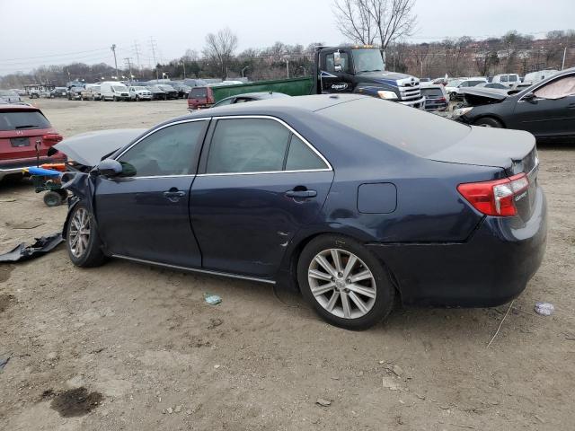 4T1BF1FK8EU828427 - 2014 TOYOTA CAMRY L BLUE photo 2