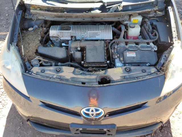 JTDKN3DU5D5620537 - 2013 TOYOTA PRIUS ნაცრისფერი ფოტო 11