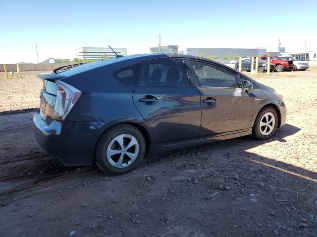 JTDKN3DU5D5620537 - 2013 TOYOTA PRIUS ნაცრისფერი ფოტო 3