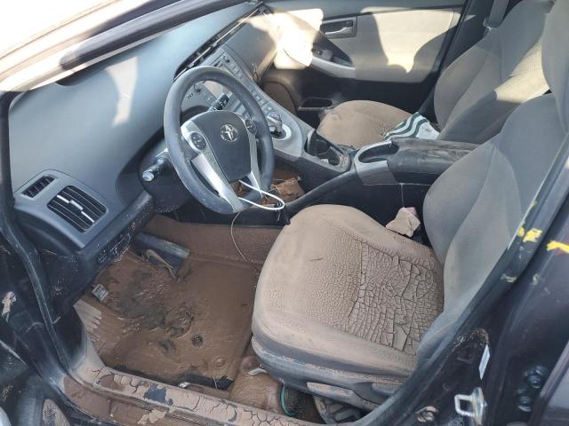 JTDKN3DU5D5620537 - 2013 TOYOTA PRIUS ნაცრისფერი ფოტო 7
