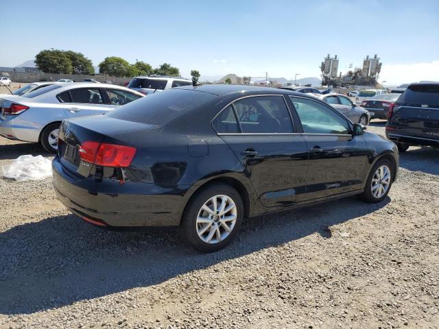 3VWDZ7AJ7BM357924 - 2011 VOLKSWAGEN JETTA SE BLACK photo 3