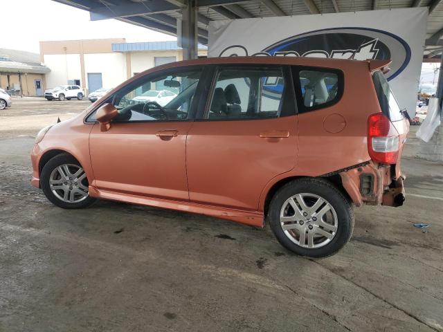 JHMGD386X7S039916 - 2007 HONDA FIT S BROWN photo 2
