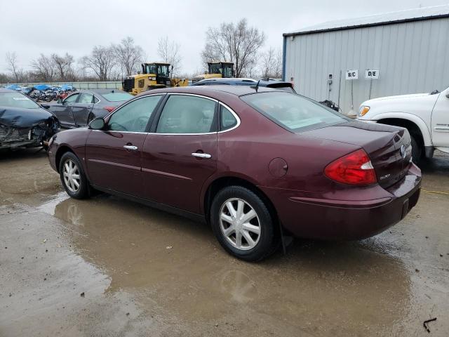 2G4WC582X61260290 - 2006 BUICK LACROSSE CX BURGUNDY photo 2