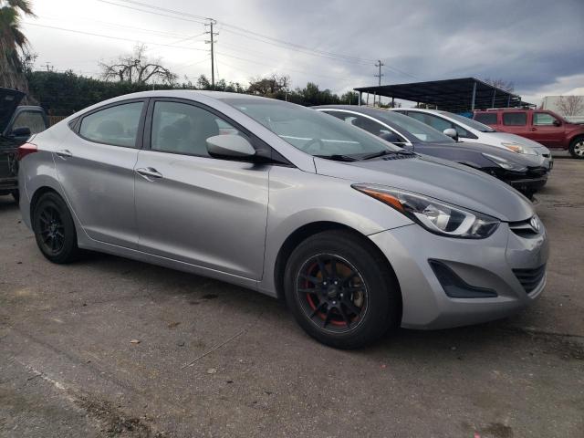 5NPDH4AE8GH741781 - 2016 HYUNDAI ELANTRA SE GRAY photo 4