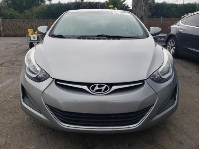 5NPDH4AE8GH741781 - 2016 HYUNDAI ELANTRA SE GRAY photo 5