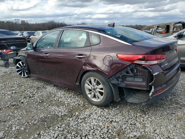 5XXGT4L33JG197636 - 2018 KIA OPTIMA LX MAROON photo 2