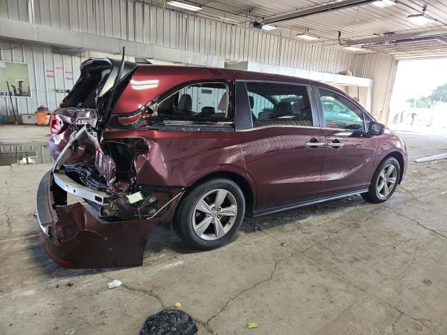 5FNRL6H73JB091447 - 2018 HONDA ODYSSEY EXL Бордовий фото 3
