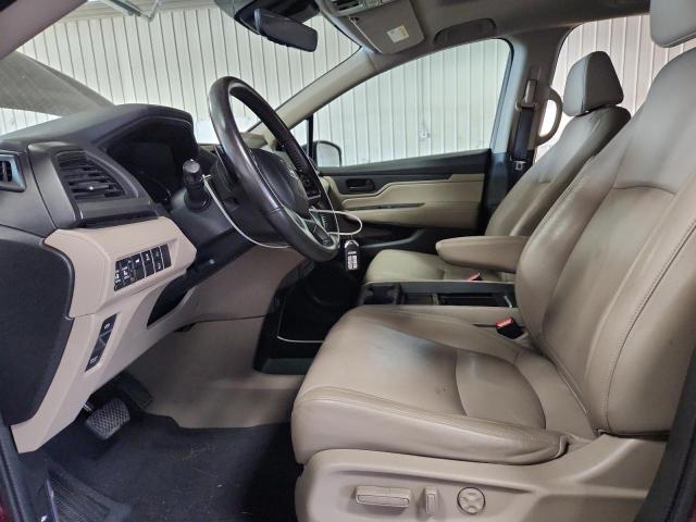 5FNRL6H73JB091447 - 2018 HONDA ODYSSEY EXL Бордовий фото 7