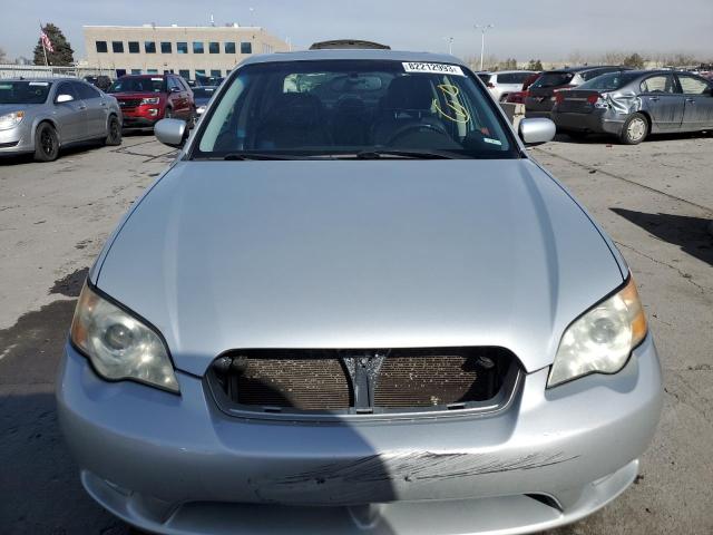 4S3BL626767200412 - 2006 SUBARU LEGACY 2.5I LIMITED SILVER photo 5