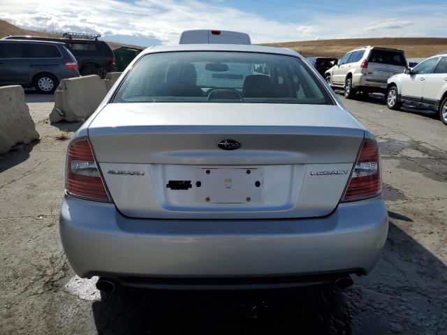 4S3BL626767200412 - 2006 SUBARU LEGACY 2.5I LIMITED SILVER photo 6