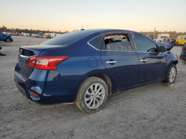 3N1AB7AP2KY277778 - 2019 NISSAN SENTRA S BLUE photo 3