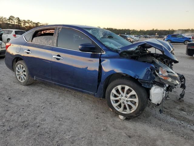 3N1AB7AP2KY277778 - 2019 NISSAN SENTRA S BLUE photo 4