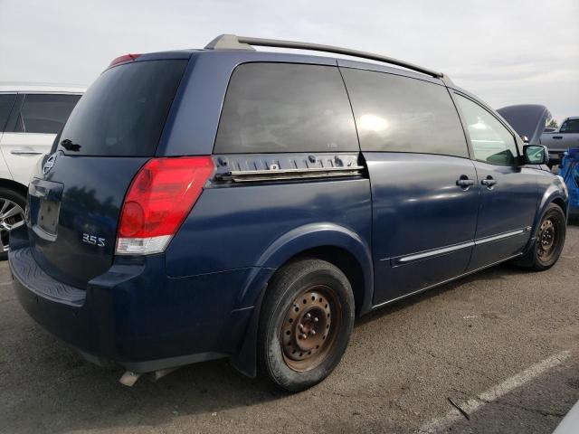 5N1BV28U46N116810 - 2006 NISSAN QUEST S BLUE photo 3