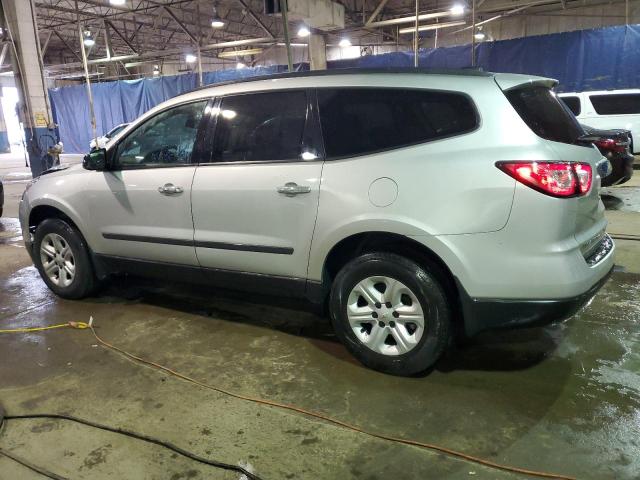 1GNKVFKD8HJ350227 - 2017 CHEVROLET TRAVERSE LS SILVER photo 2