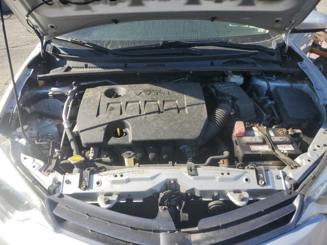 2T1BURHE1FC317415 - 2015 TOYOTA COROLLA L SILVER photo 11