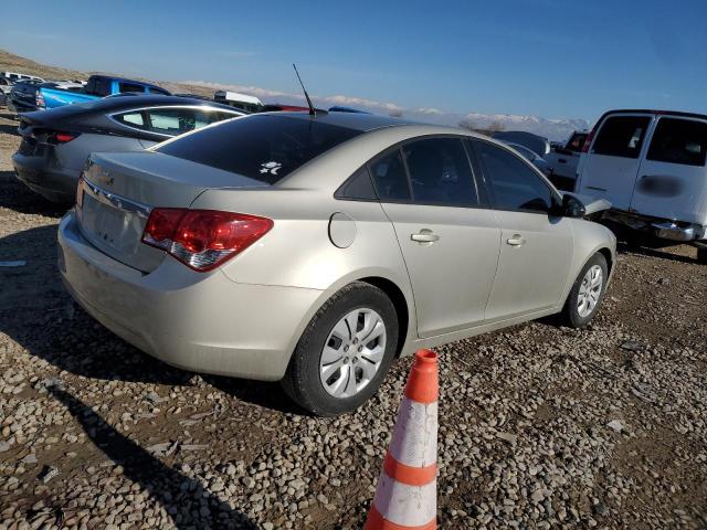 1G1PA5SH5D7320660 - 2013 CHEVROLET CRUZE LS GOLD photo 3