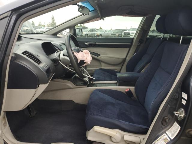 JHMFA36257S029704 - 2007 HONDA CIVIC HYBRID 蓝色 照片 7