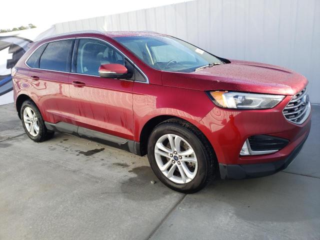 2FMPK4J93KBB25343 - 2019 FORD EDGE SEL RED photo 4